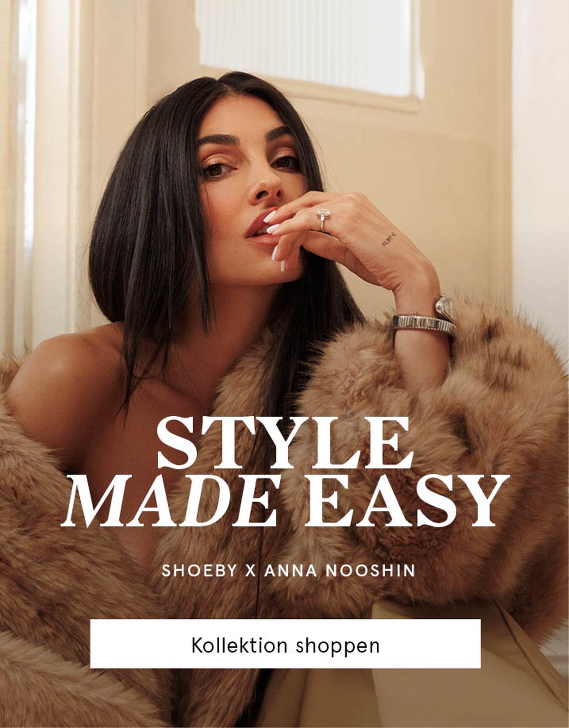 Shoeby x Anna Nooshin