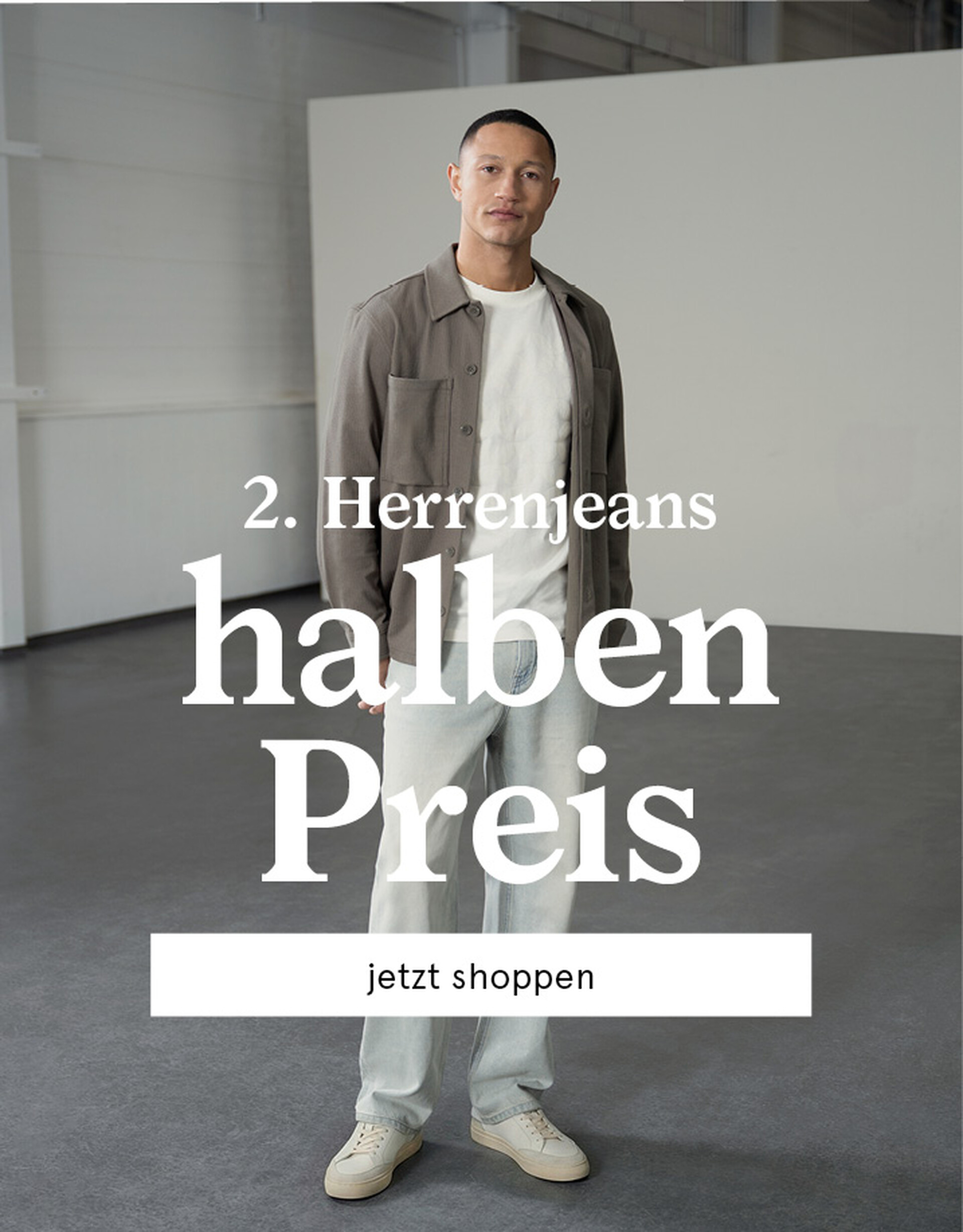 2e heren jeans halve prijs