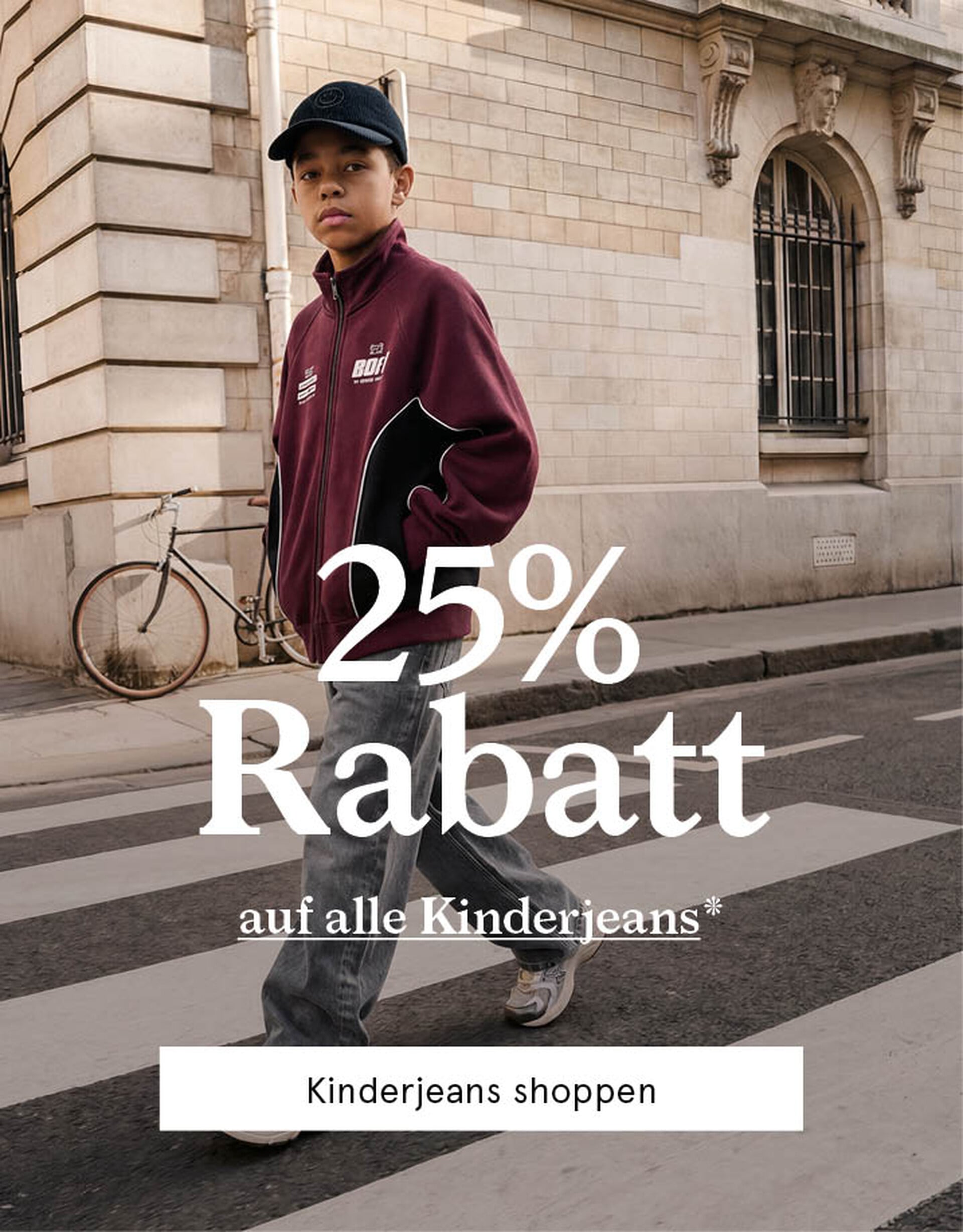 25% korting op alle kids jeans bij Shoeby