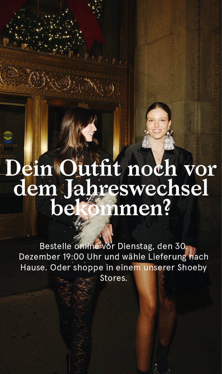 Dein Outfit noch vor dem Jahreswechsel bekommen?