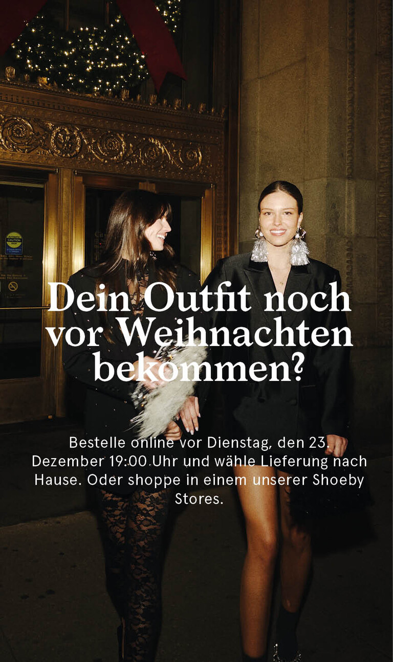 Dein Outfit noch vor Weihnachten bekommen?