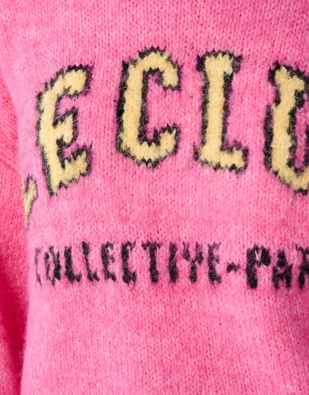 Pullover mit Text-Artwork in Rosa SHOEBY WOMEN