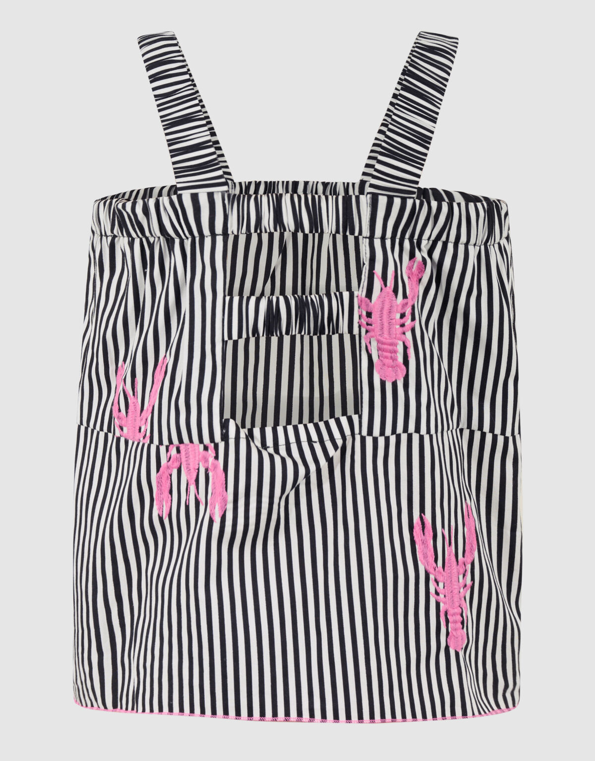 Gestreiftes Hummer-Top Schwarz SHOEBY GIRLS