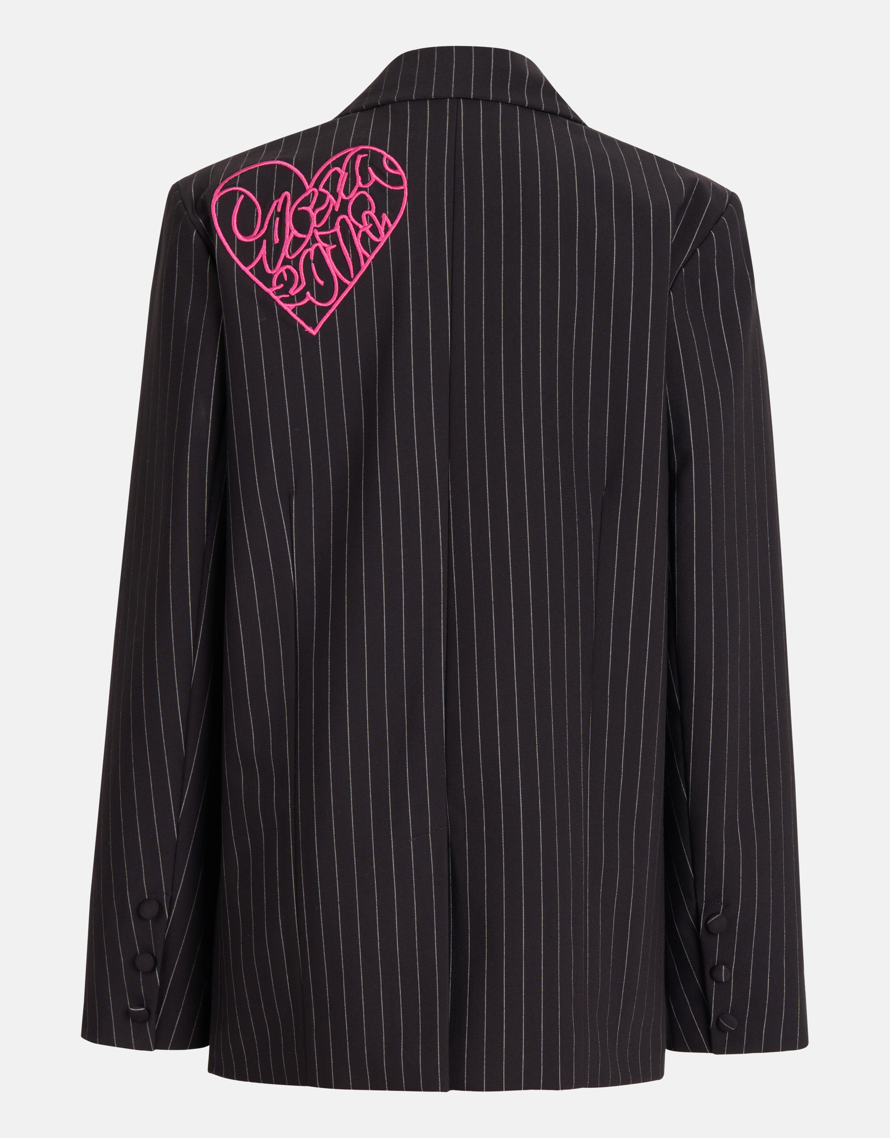 Nadelstreifen-Blazer Dunkelgrau SHOEBY GIRLS