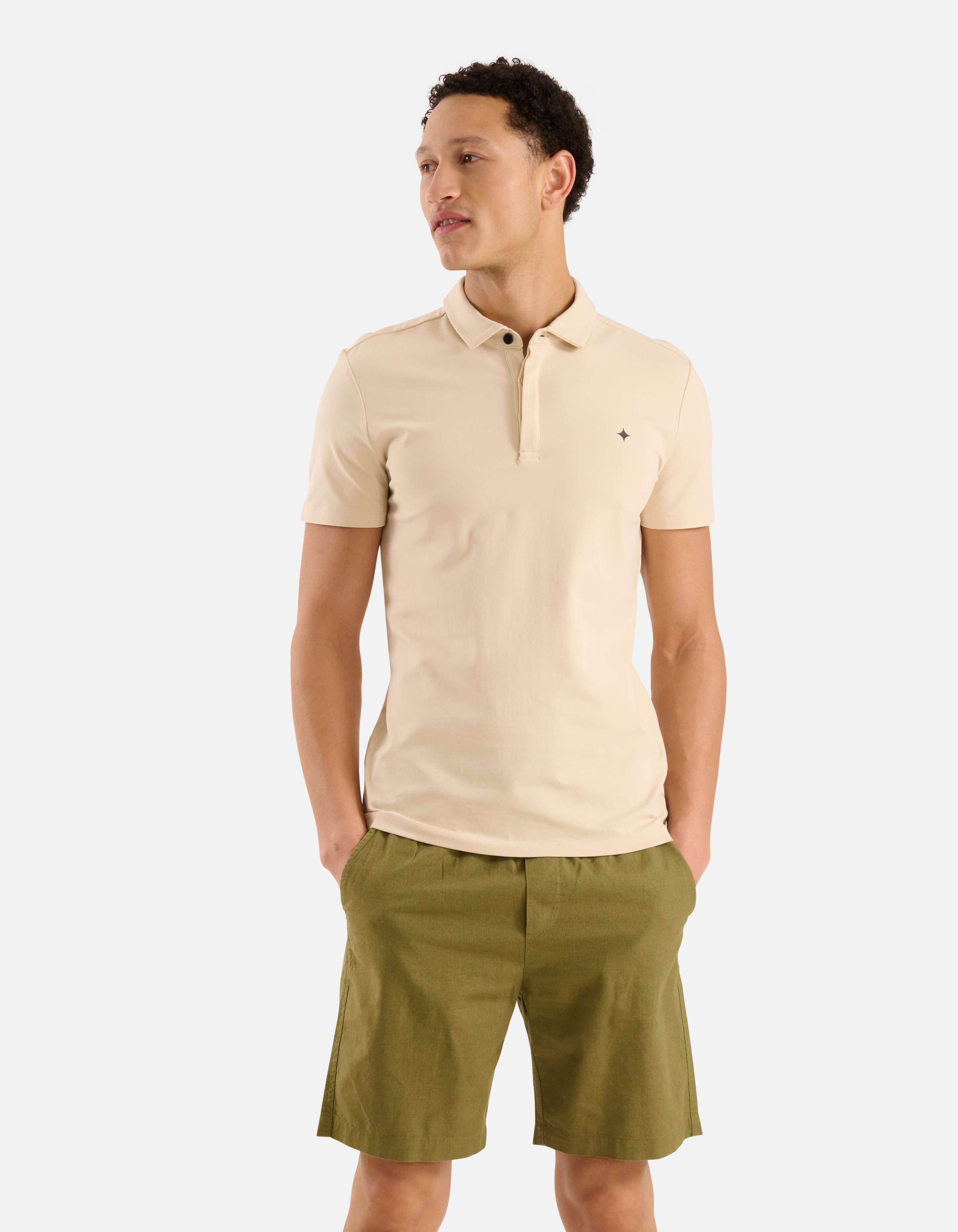 Jersey-Polo Beige SHOEBY MEN