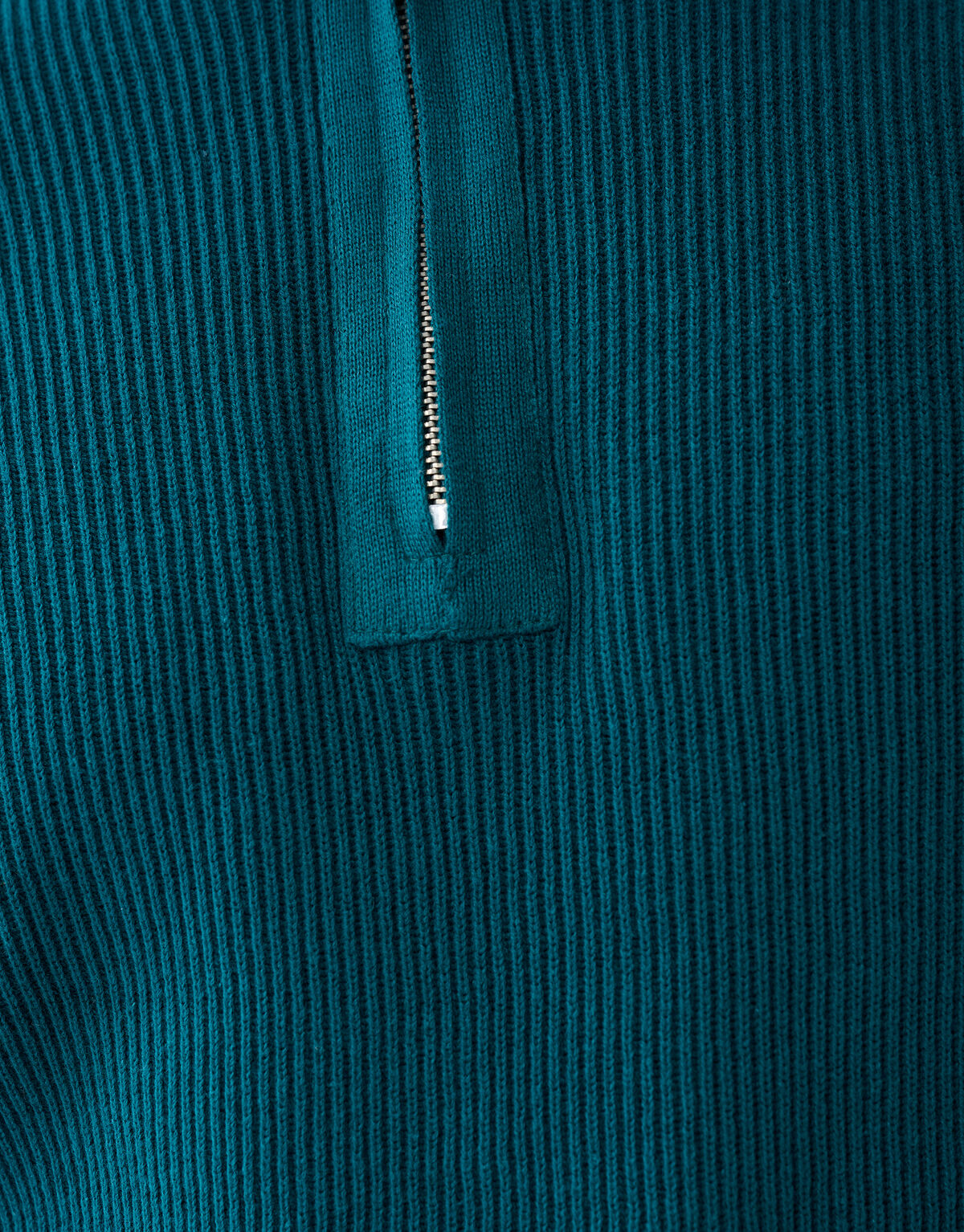 Pullover mit Rei&szlig;verschluss Dunkelgr&uuml;n SHOEBY MEN