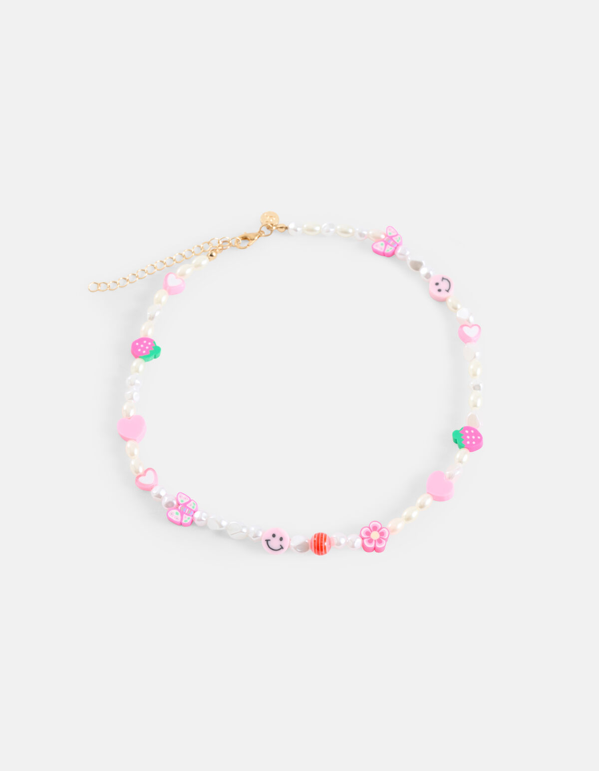 Perlenkette Rosa SHOEBY ACCESSOIRES