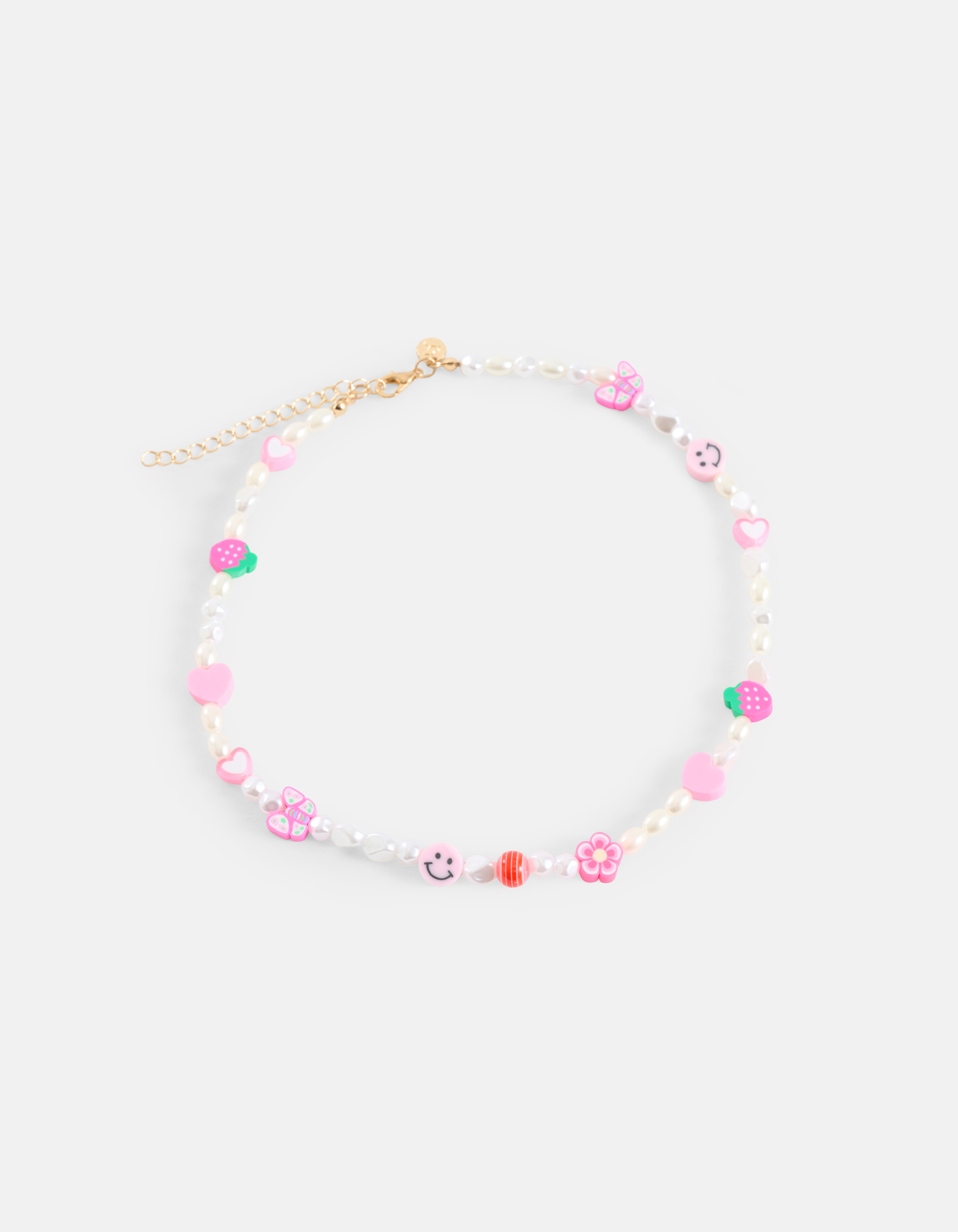 Perlenkette Rosa SHOEBY ACCESSOIRES