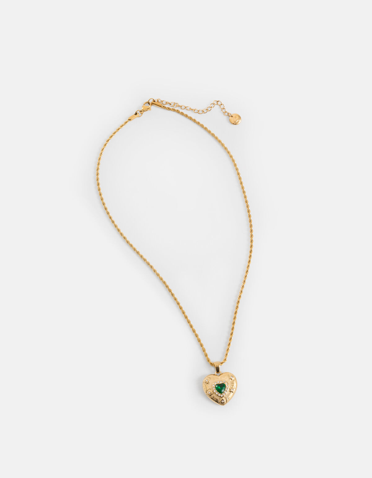 Hartjes Bedel Ketting Groen SHOEBY ACCESSOIRES
