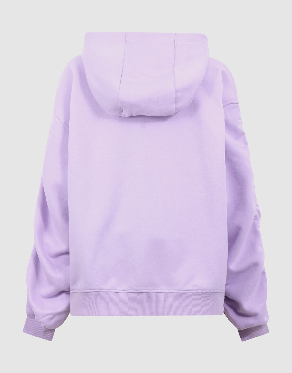 Gathered Sleeve Hoodie Lila SHOEBY GIRLS