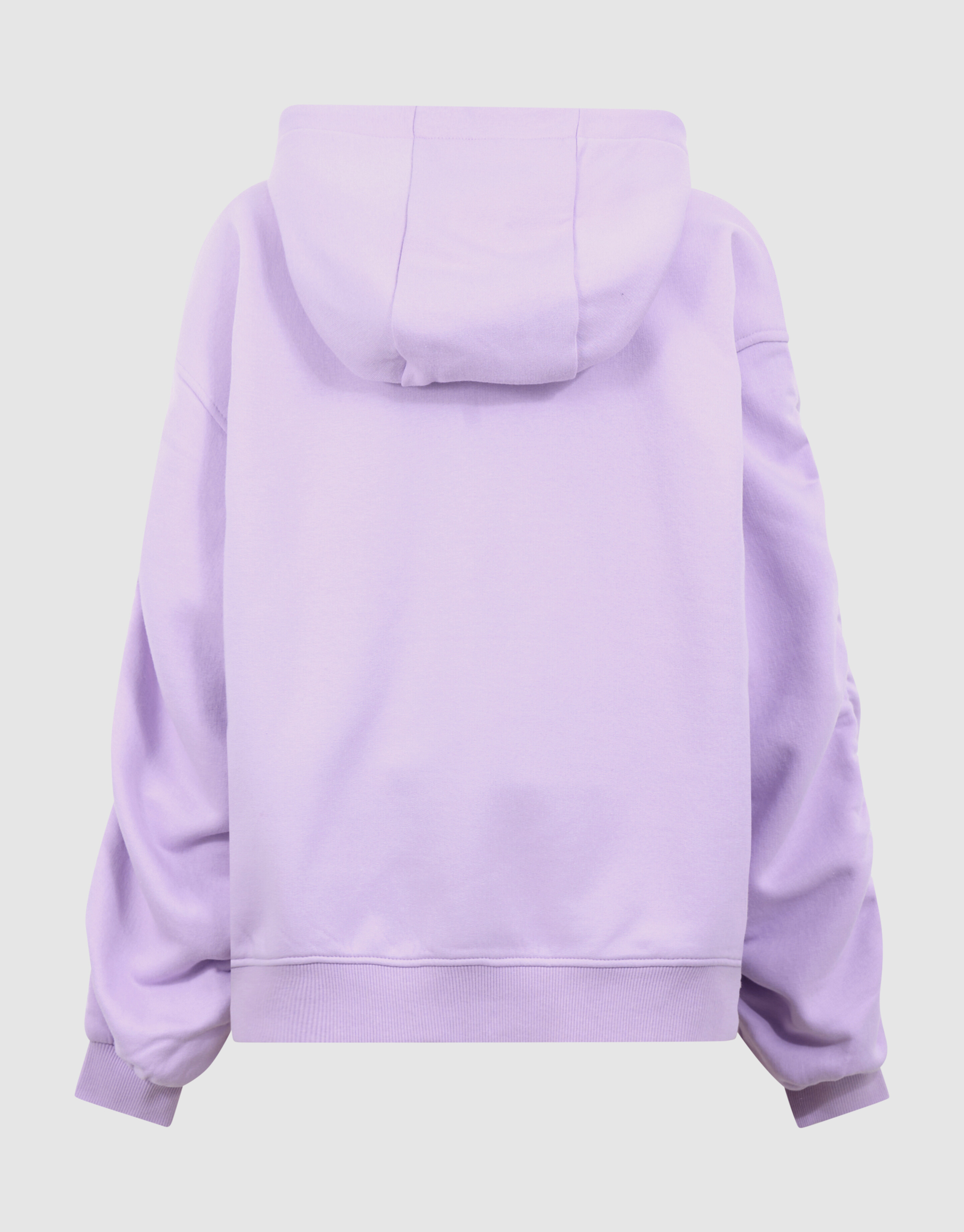 Gathered Sleeve Hoodie Lila SHOEBY GIRLS