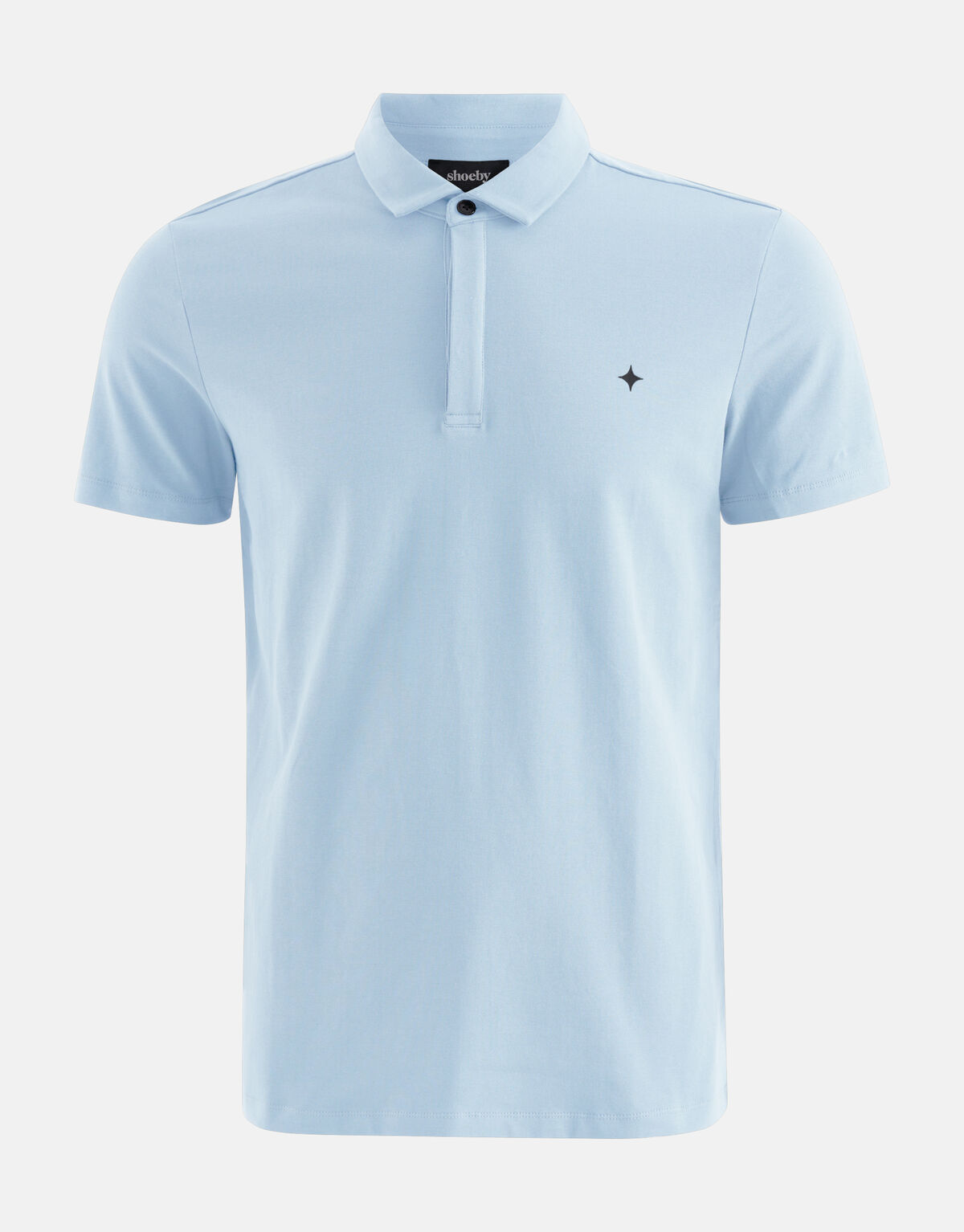 Jersey Poloshirt hellblau SHOEBY MEN