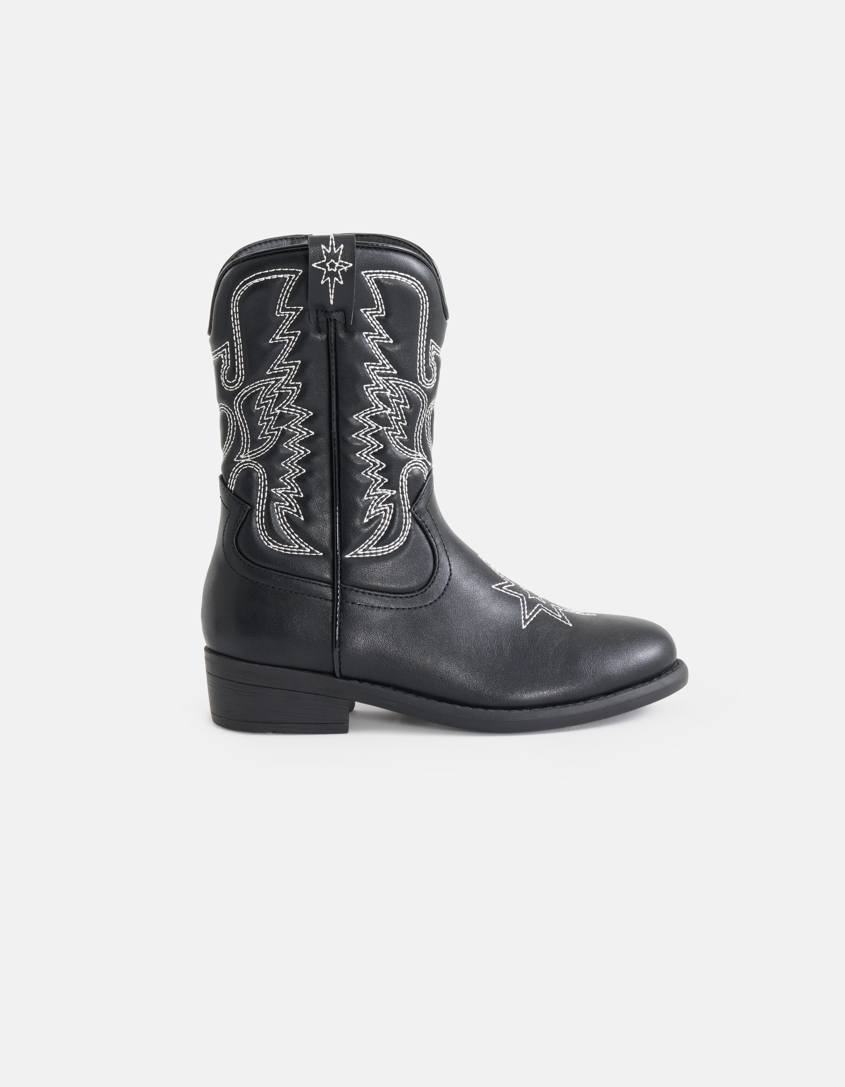 Western Laars Zwart SHOEBY SHOES