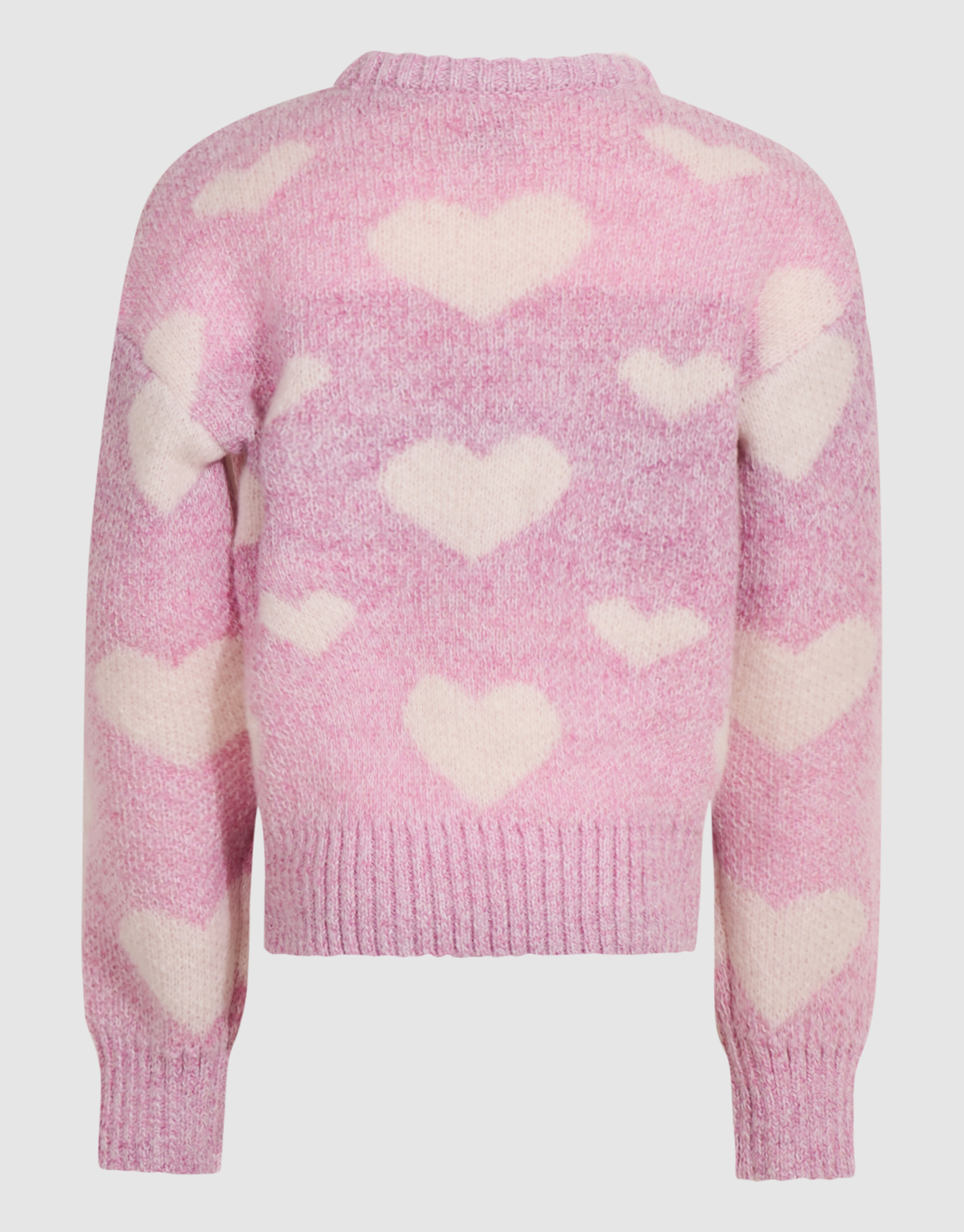 Strickpullover mit Herzmotiv rosa SHOEBY GIRLS