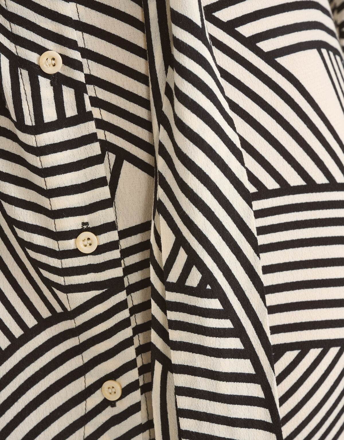 Printed Midi Jurk Gebroken Wit SHOEBY WOMEN