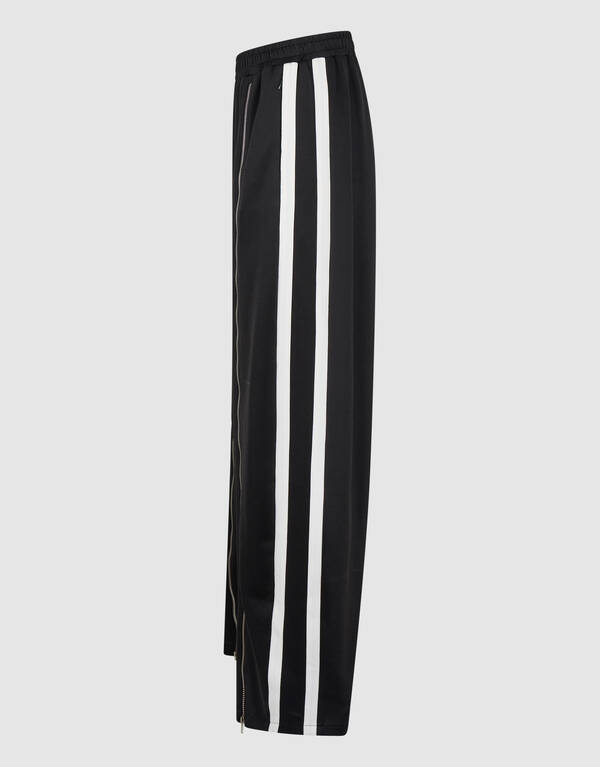 &bdquo;Front Zipper Barrel Fit&ldquo;-Hose in Schwarz SHOEBY WOMEN