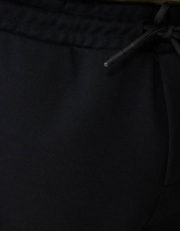 Pique Shorts Schwarz SHOEBY MEN