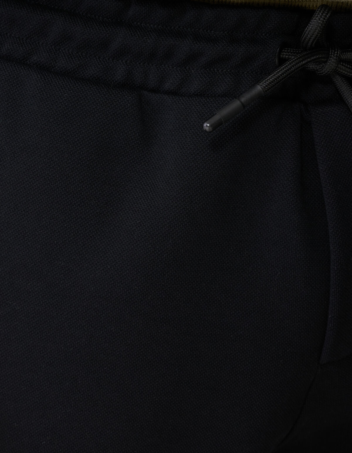 Pique Shorts Schwarz SHOEBY MEN