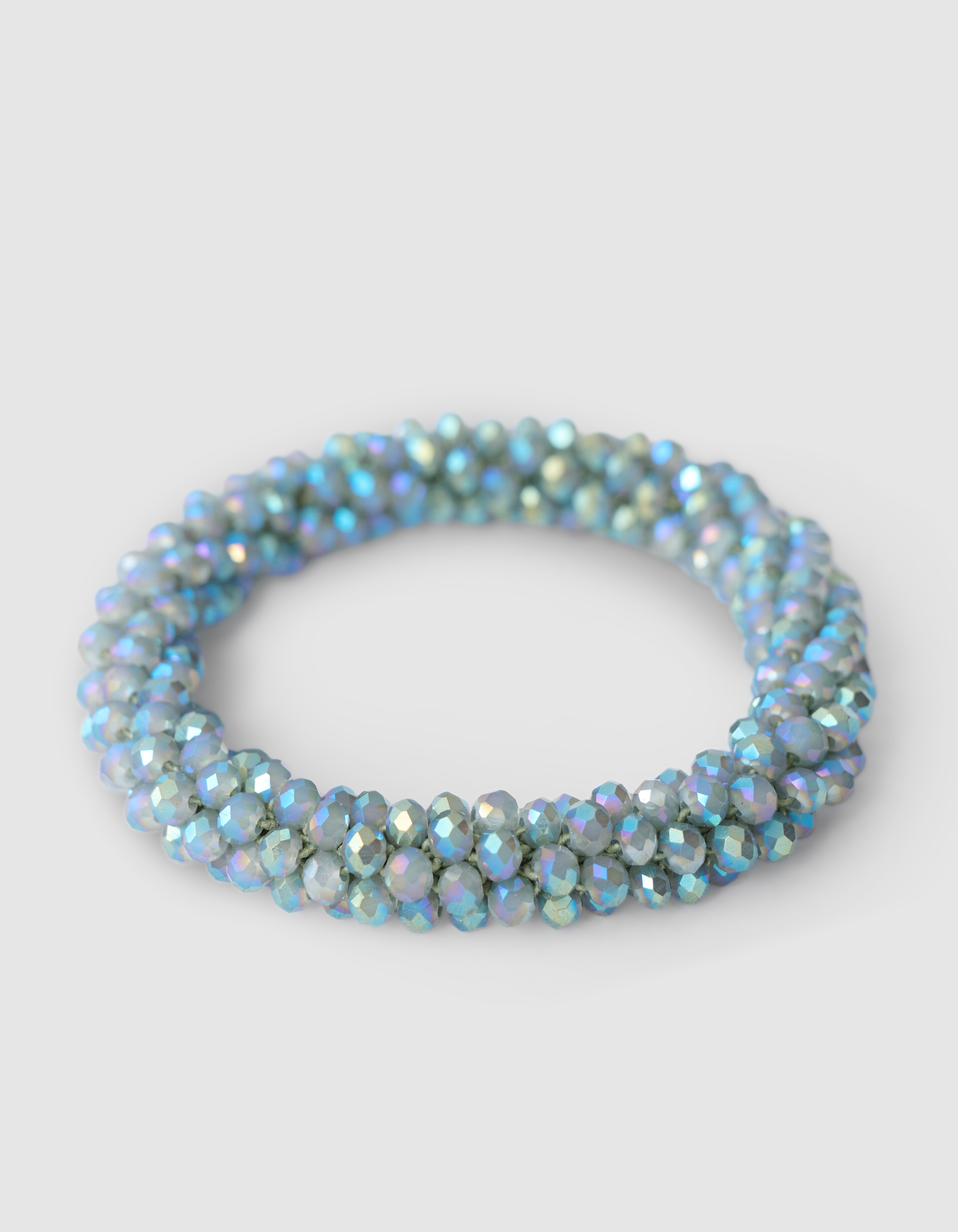 Beaded Haarband Grau SHOEBY ACCESSOIRES