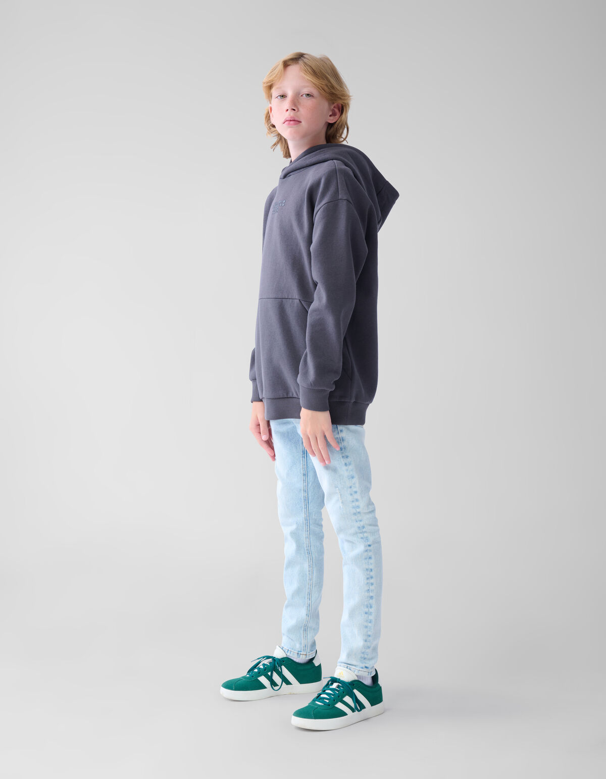 Atheltic Hoodie Dunkelgrau SHOEBY BOYS
