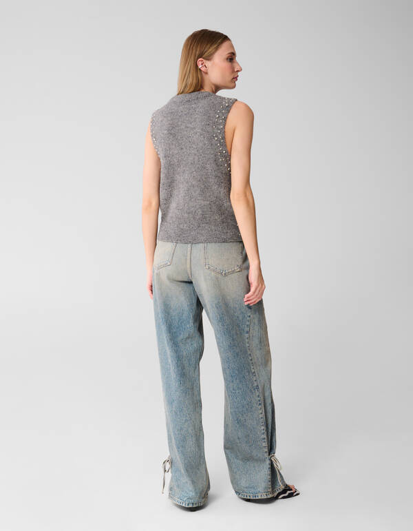 Strass Spencer Grau SHOEBY WOMEN