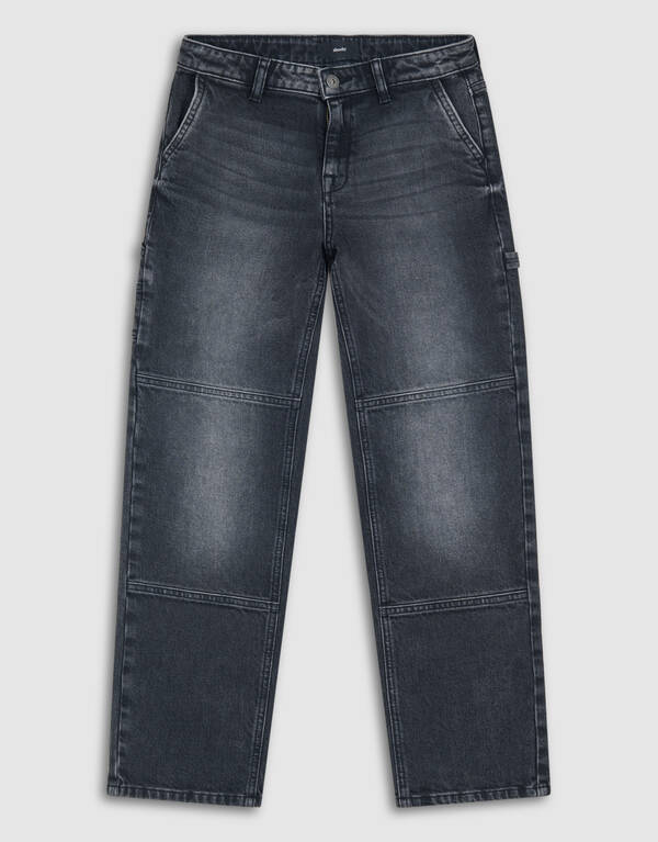 Carpenter Baggy Fit Jeans Dunkelgrau SHOEBY BOYS