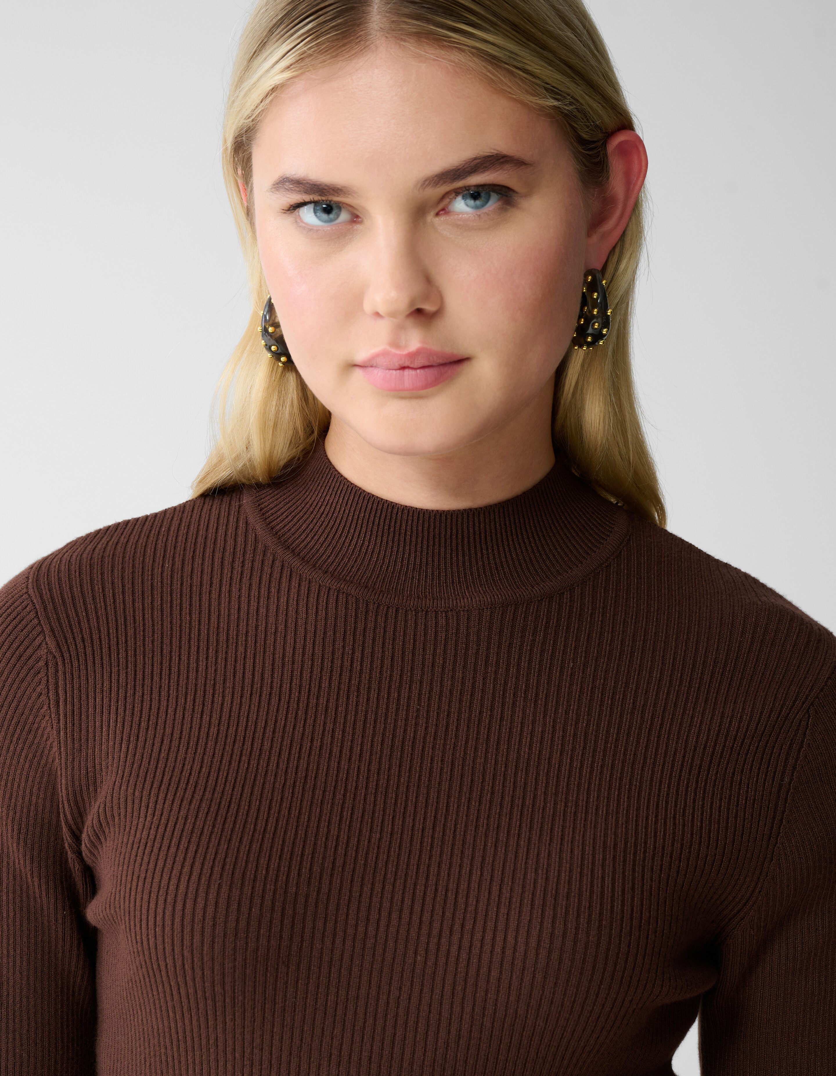 Frill Top Dunkelbraun SHOEBY WOMEN