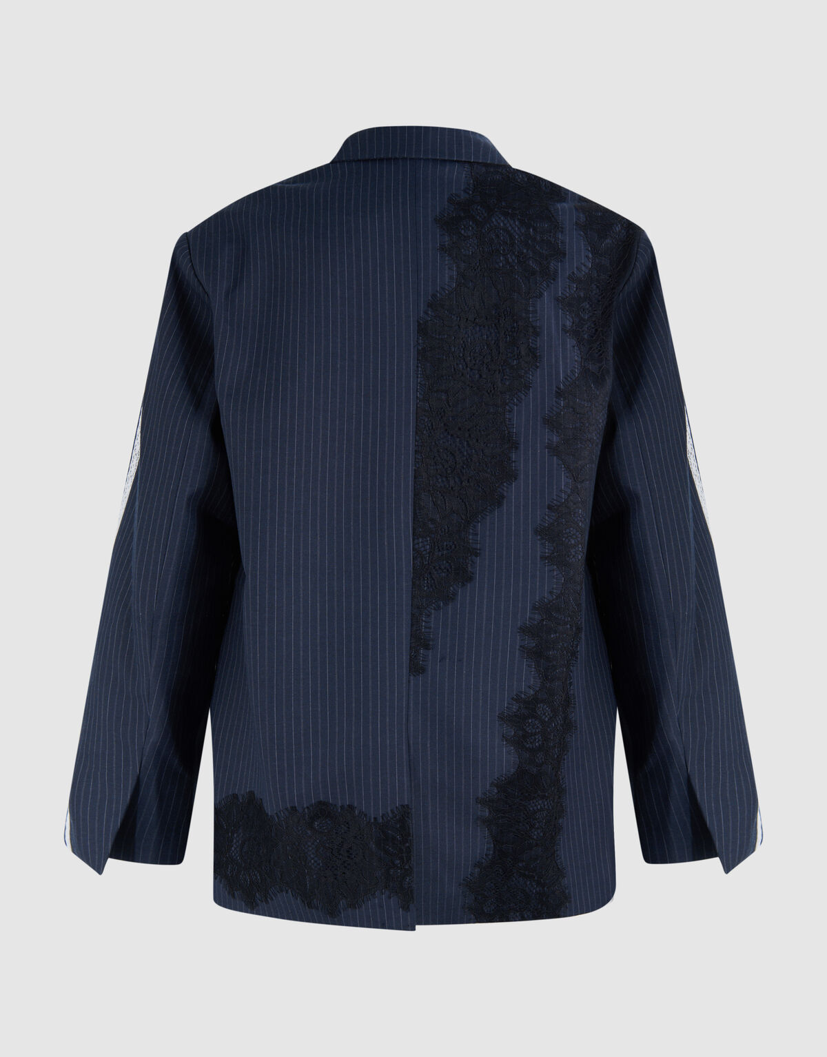 &Uuml;bergro&szlig;er Blazer aus Spitze Dunkelblau SHOEBY WOMEN