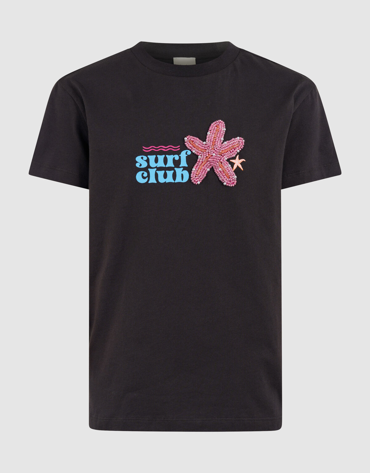 Surf Club Artwork T-shirt Dunkelgrau SHOEBY GIRLS