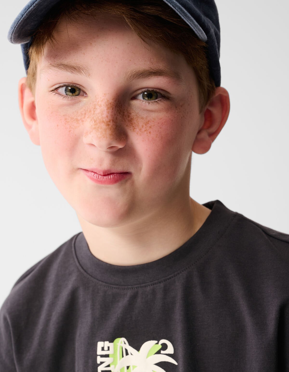 Surfen Artwork T-shirt Dunkelgrau SHOEBY BOYS