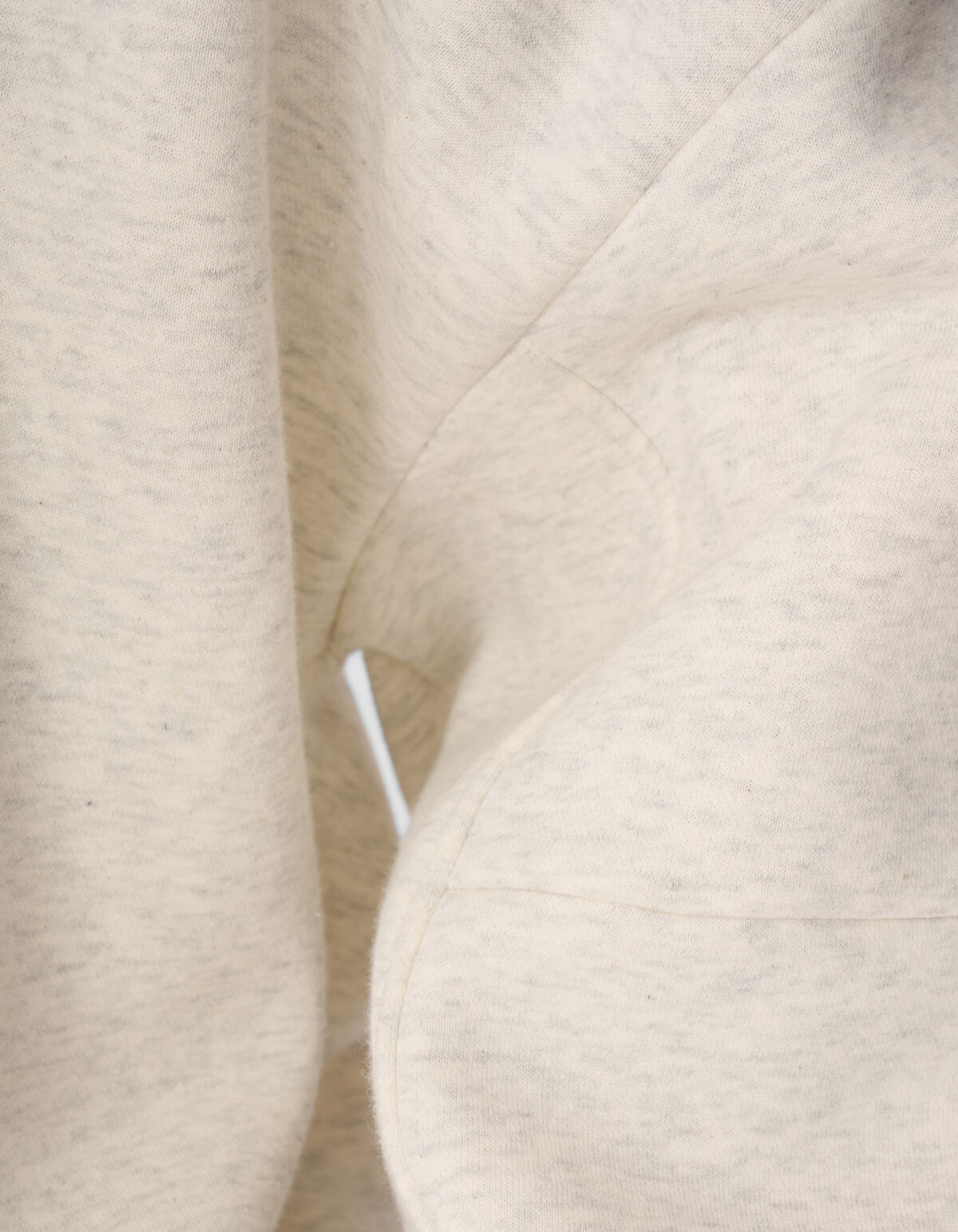 Oversized One Shoulder Sweater Hellgrau SHOEBY WOMEN