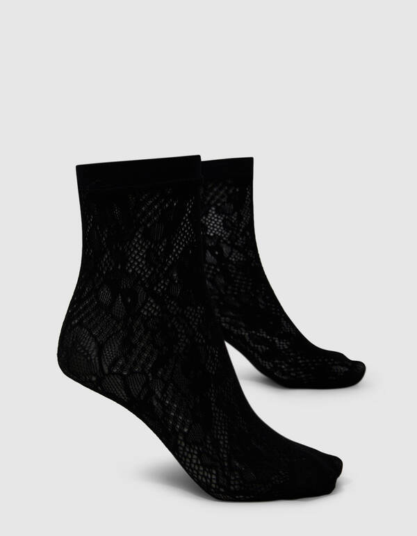 Randige Socken Schwarz SHOEBY ACCESSOIRES
