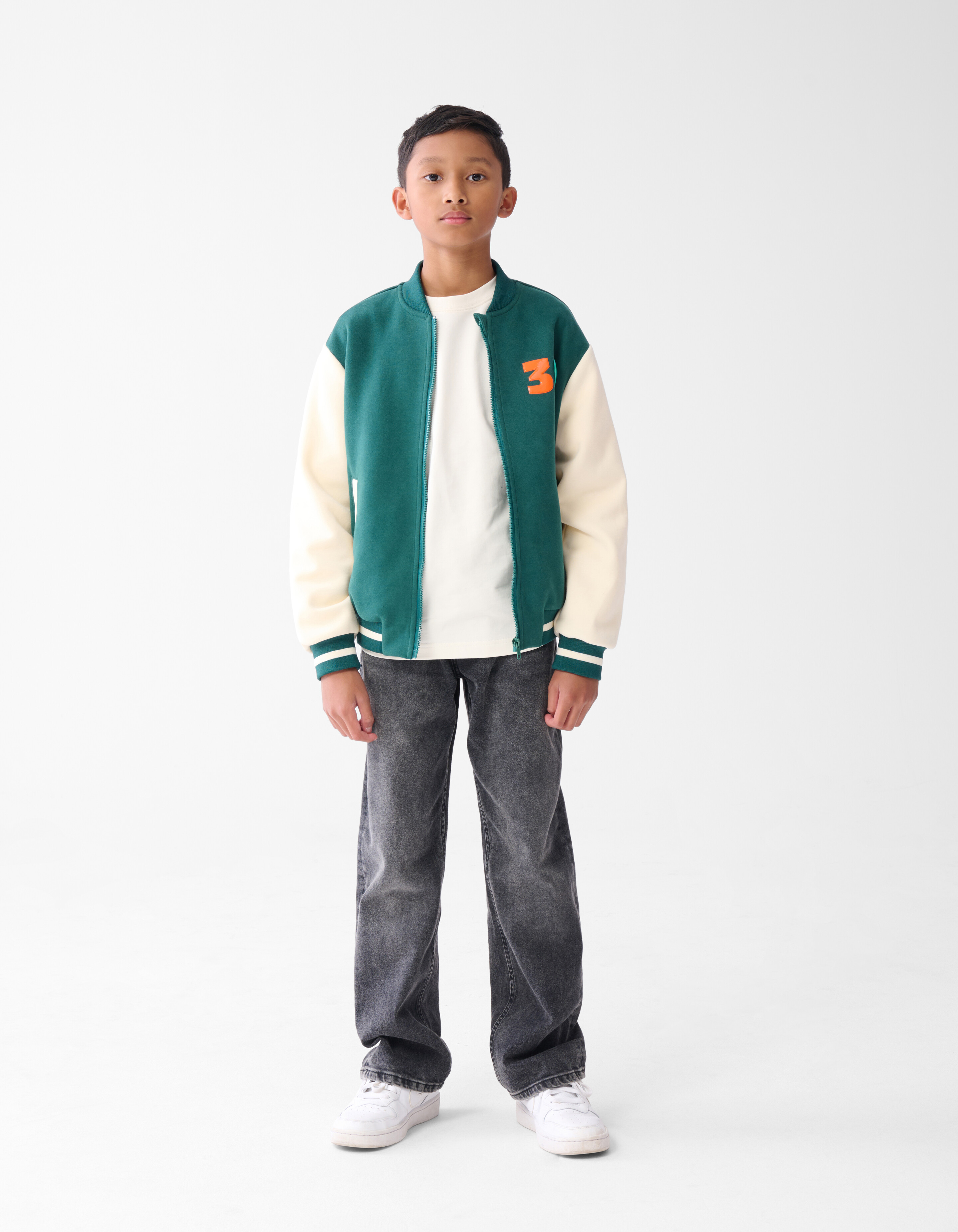 Varsity-Bomber Grün SHOEBY BOYS