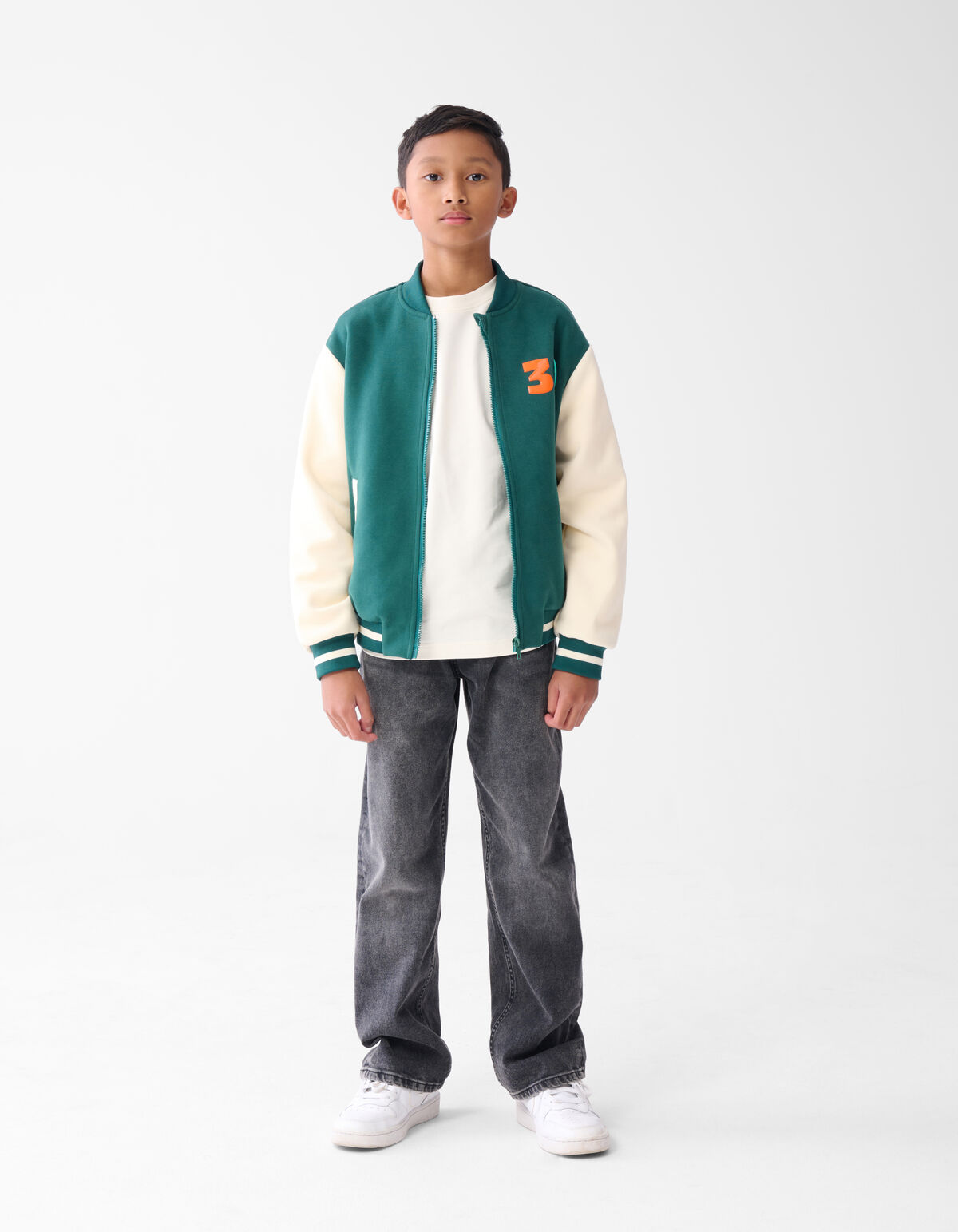 Varsity-Bomber Grün SHOEBY BOYS