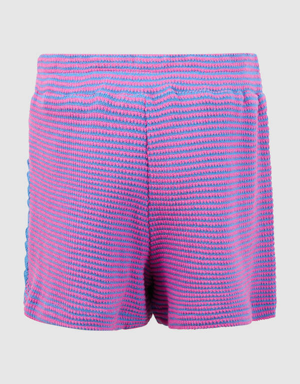 Gestrickte Shorts Rosa/Blau SHOEBY GIRLS