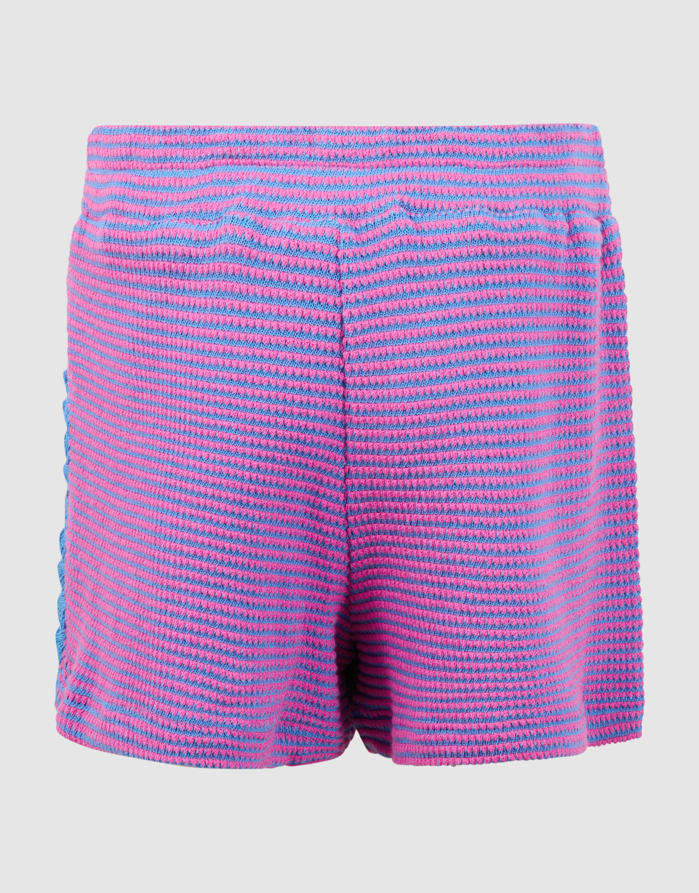 Gestrickte Shorts Rosa/Blau SHOEBY GIRLS