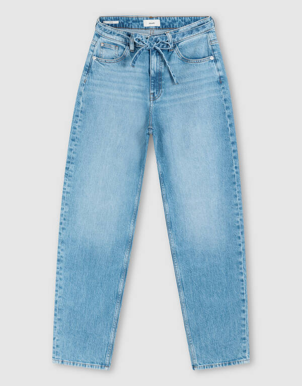 Balloon Fit Jeans Dunkelblau SHOEBY WOMEN
