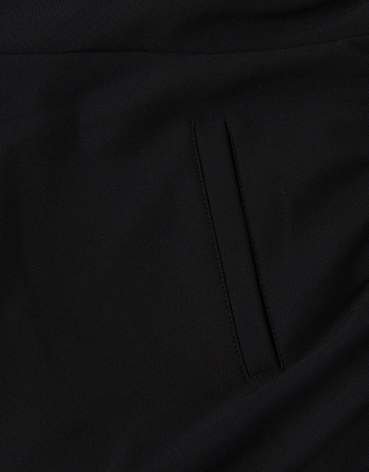 Basic Wide Leg Hose Schwarz SHOEBY WOMEN