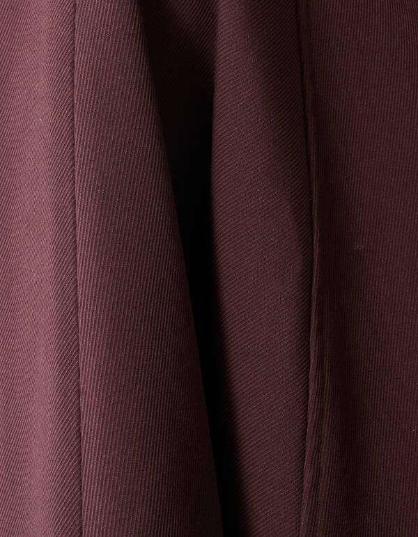 Gewebte Cape Dunkelrot By Mieke SHOEBY WOMEN