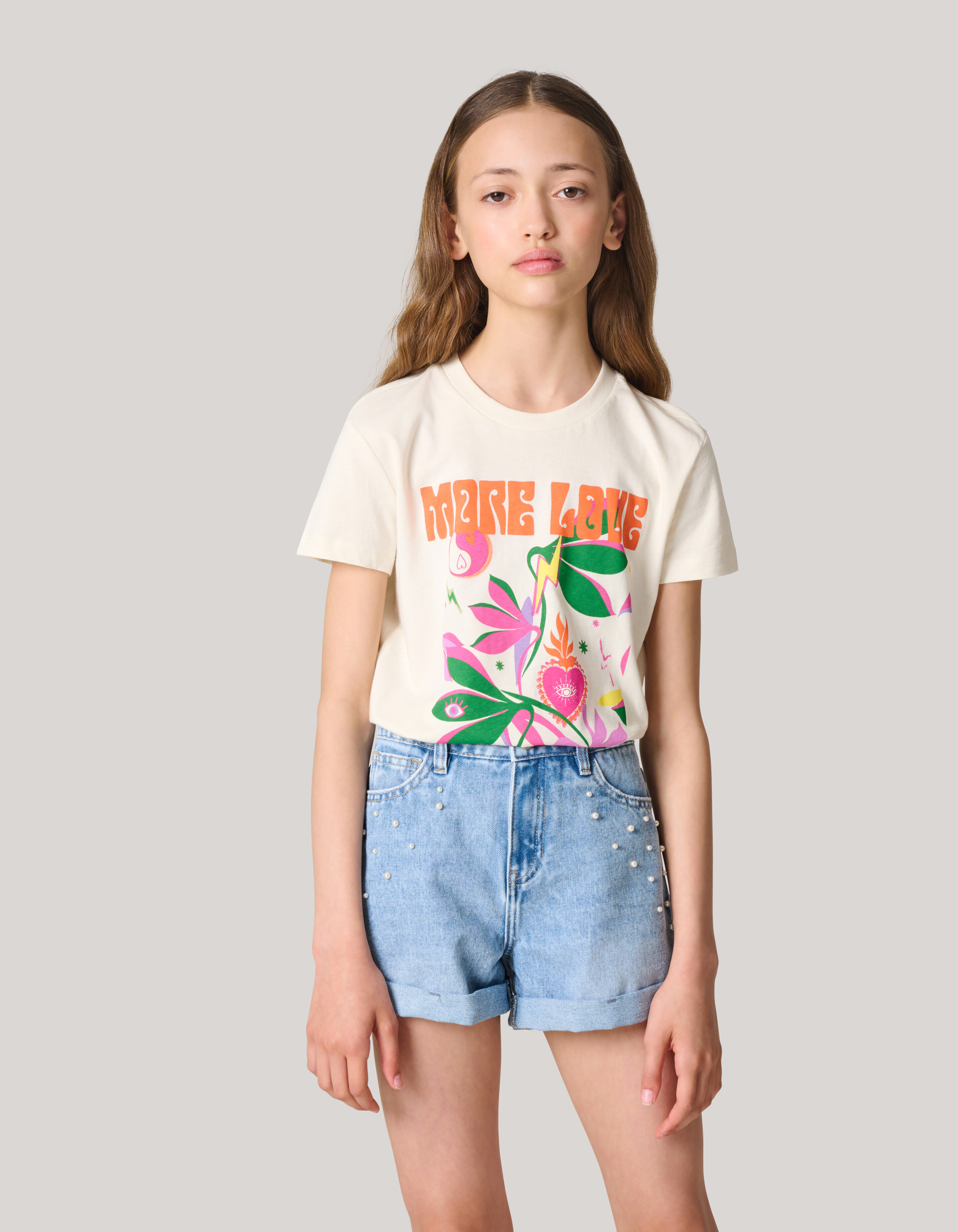 Artwork T-shirt Off White SHOEBY GIRLS