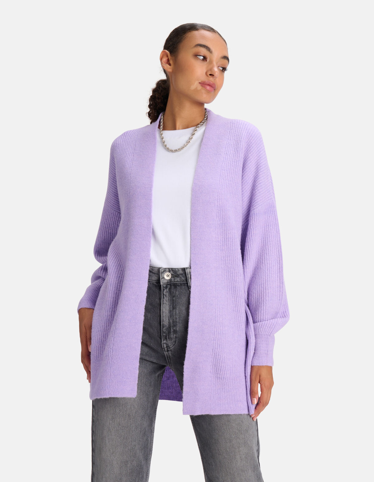 Strickjacke Hellviolett SHOEBY WOMEN