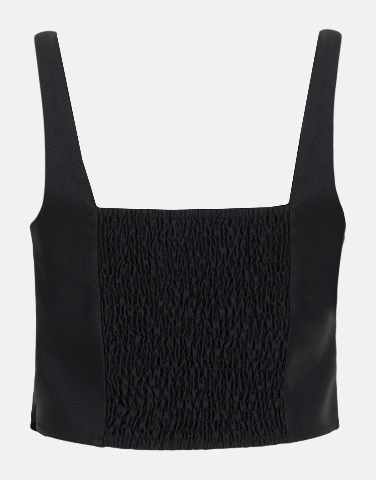 Cropped Top Schwarz SHOEBY WOMEN