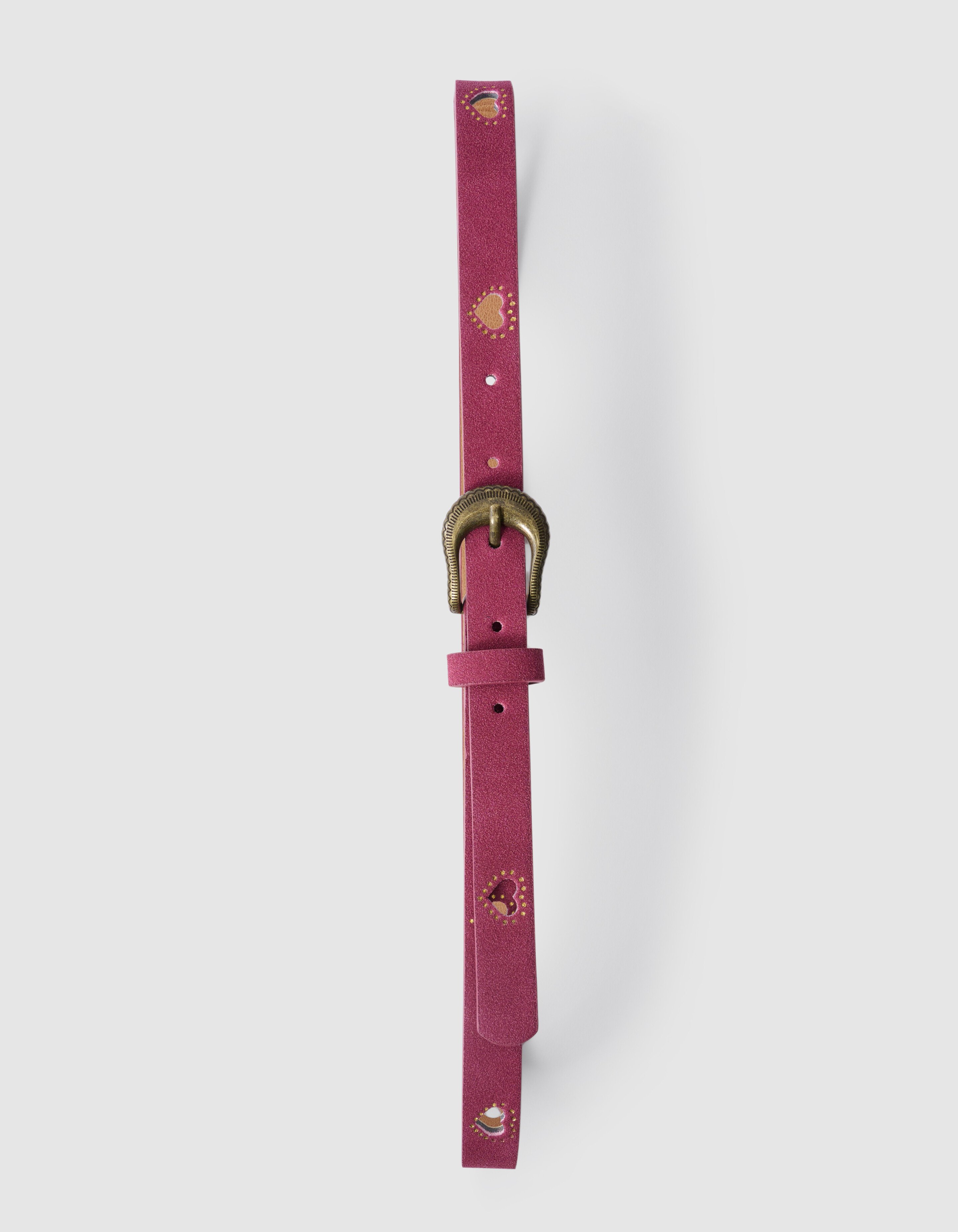 Herzgürtel Dunkelrot SHOEBY ACCESSOIRES