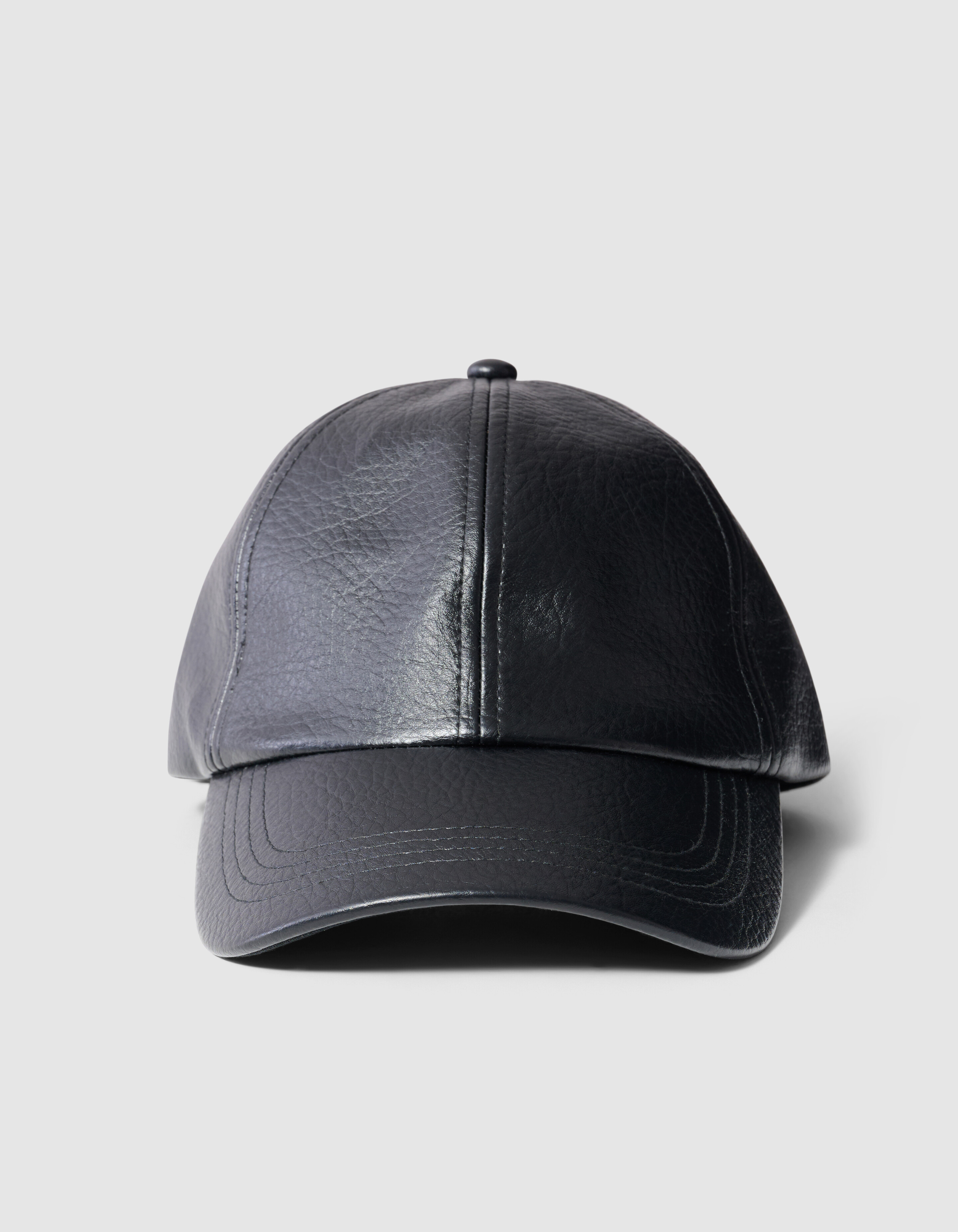 Vegane Leder-Cap Schwarz SHOEBY ACCESSOIRES