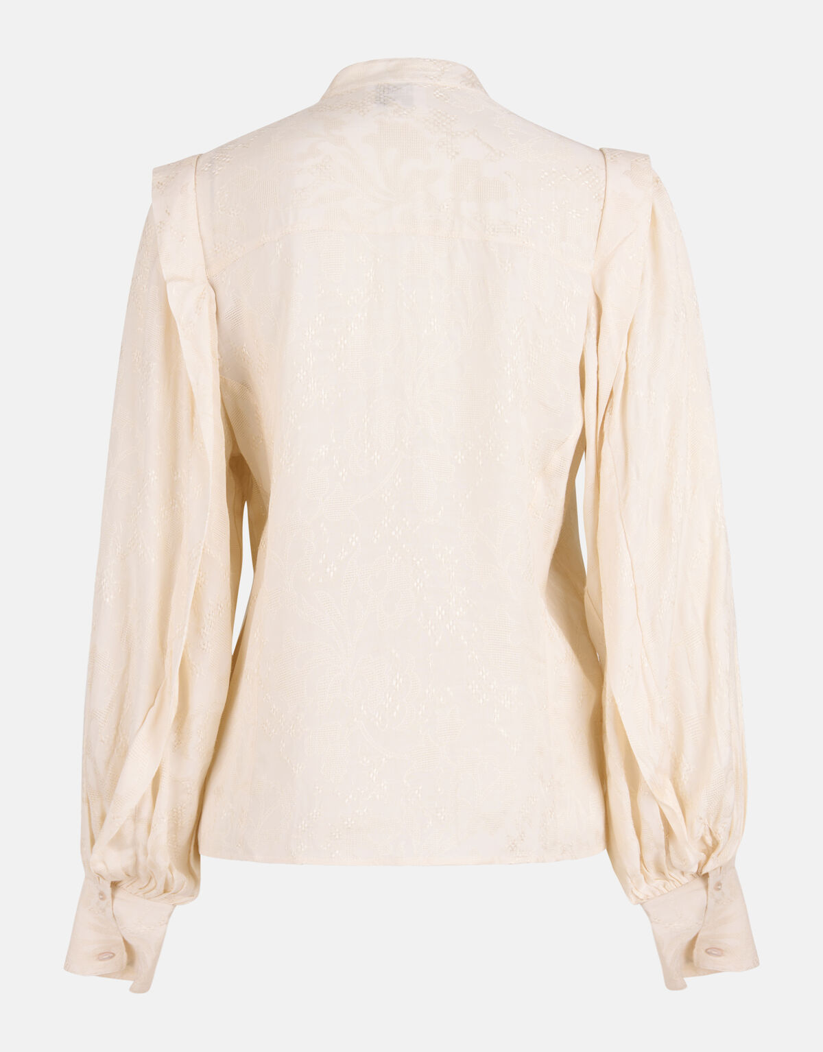 Jaqcuard Bluse Off White By Mieke SHOEBY WOMEN