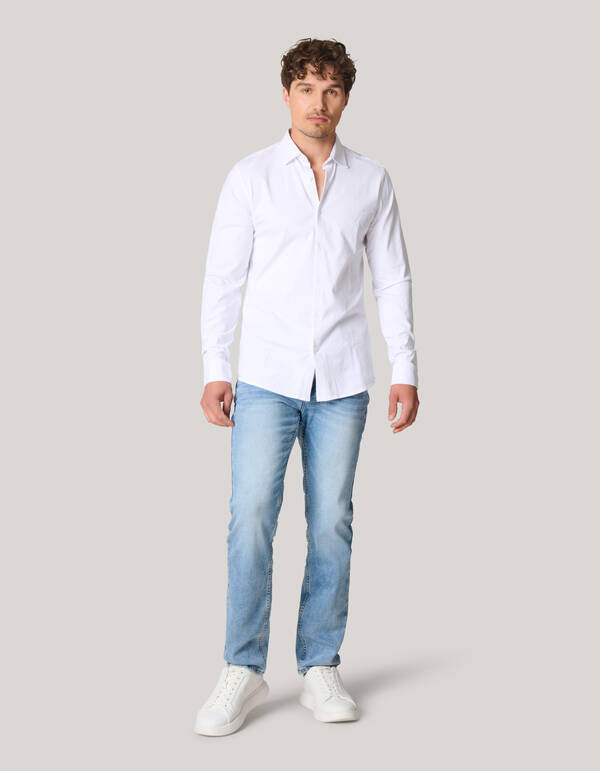 Straight Fit Jeans Blau L36 SHOEBY MEN