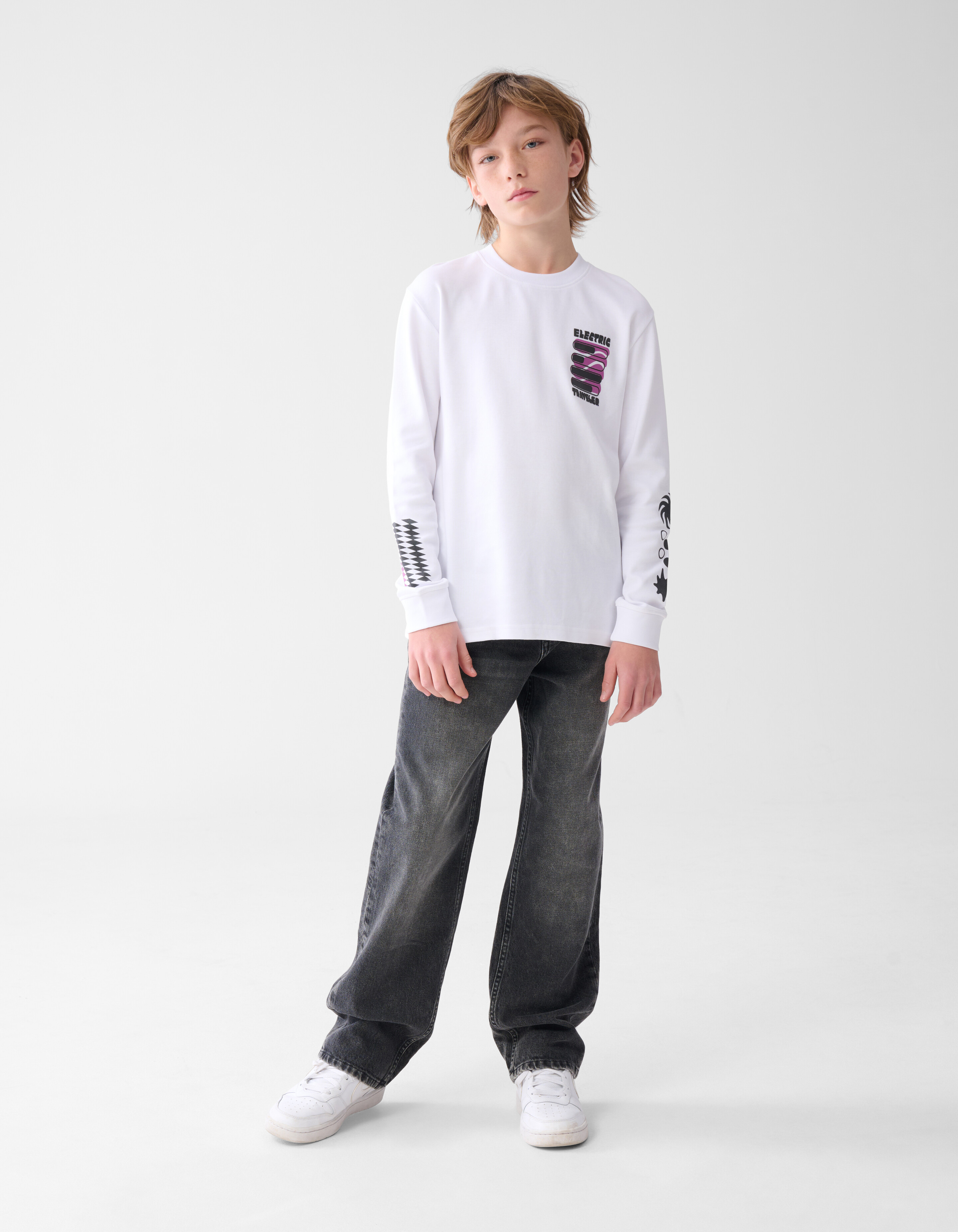 Baggy Jeans Dunkelgrau SHOEBY BOYS