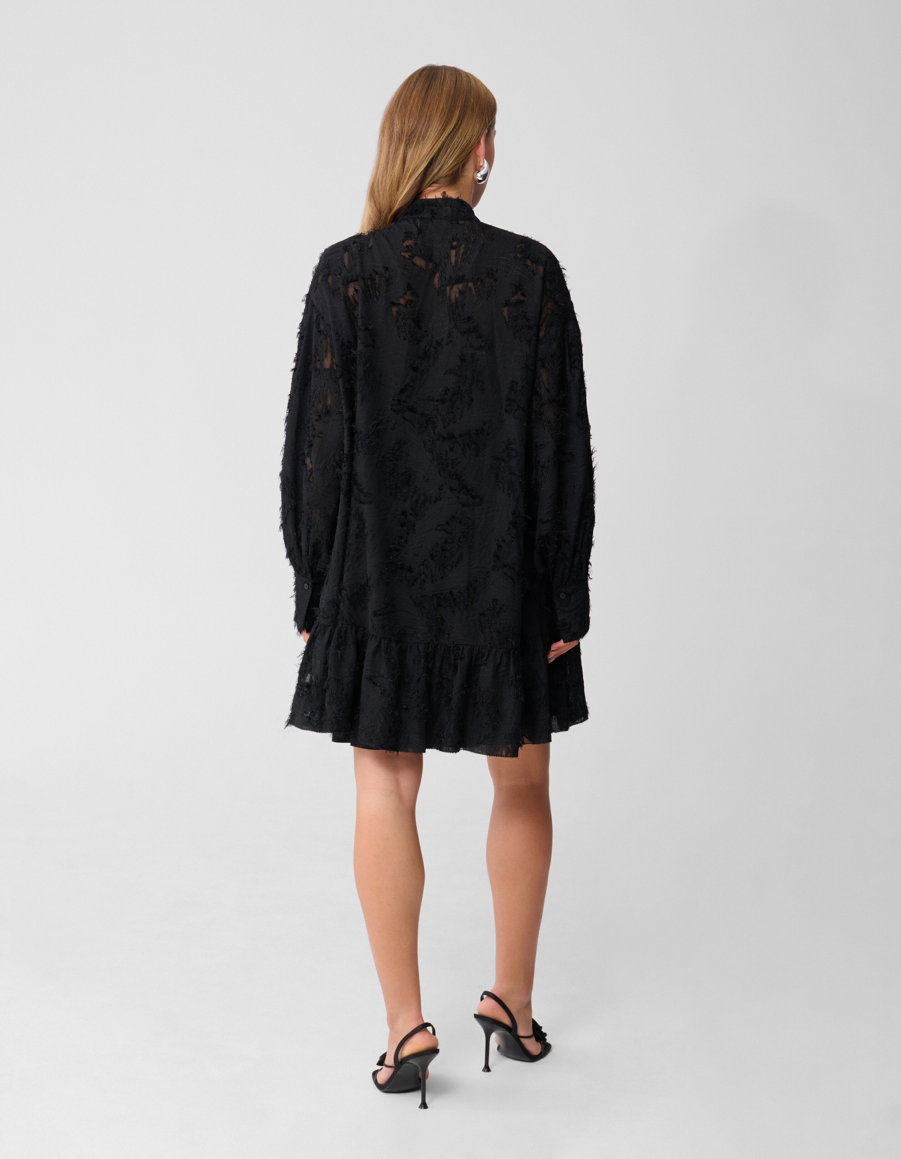 Bow Mini Dress Black SHOEBY WOMEN