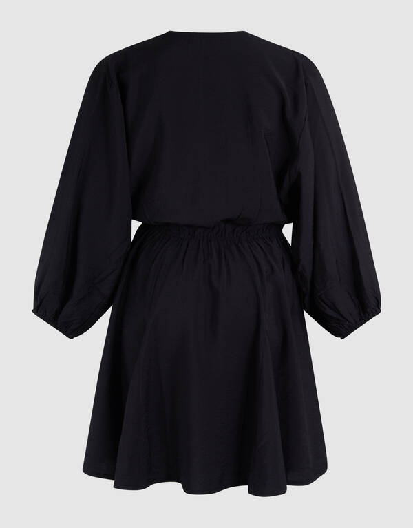 Puff Bow Mini Dress Schwarz SHOEBY WOMEN