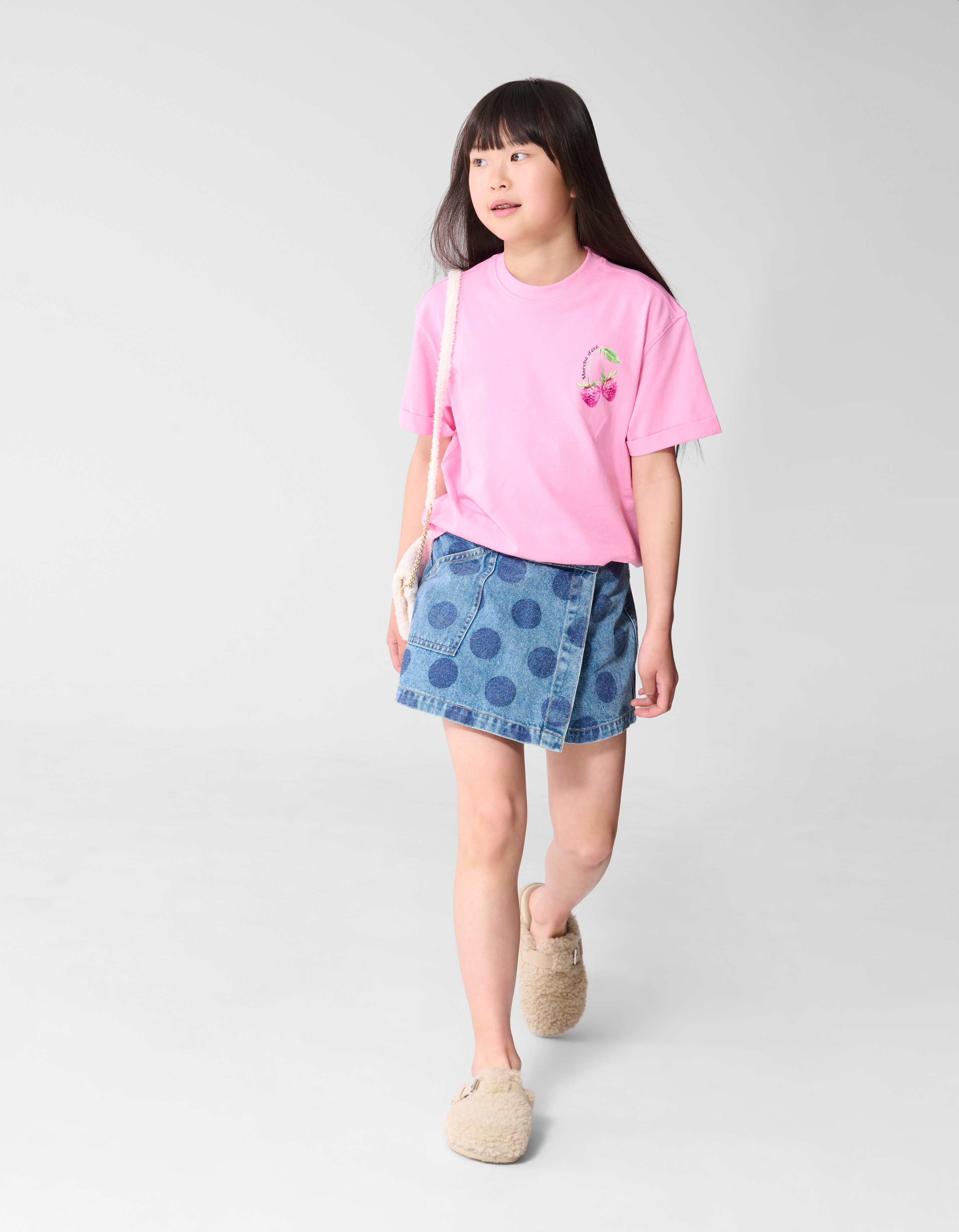 Cherry Artwork T-Shirt Rosa SHOEBY GIRLS